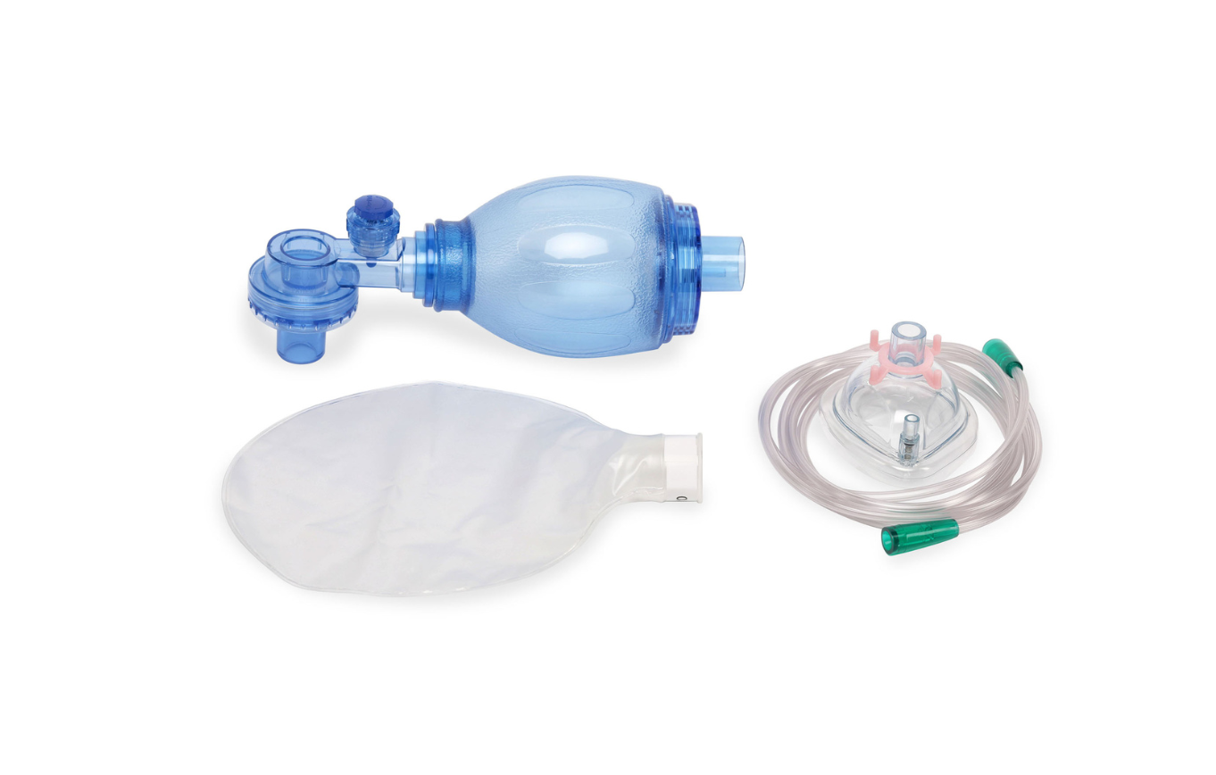 Breathing masks and bags medical supplies
